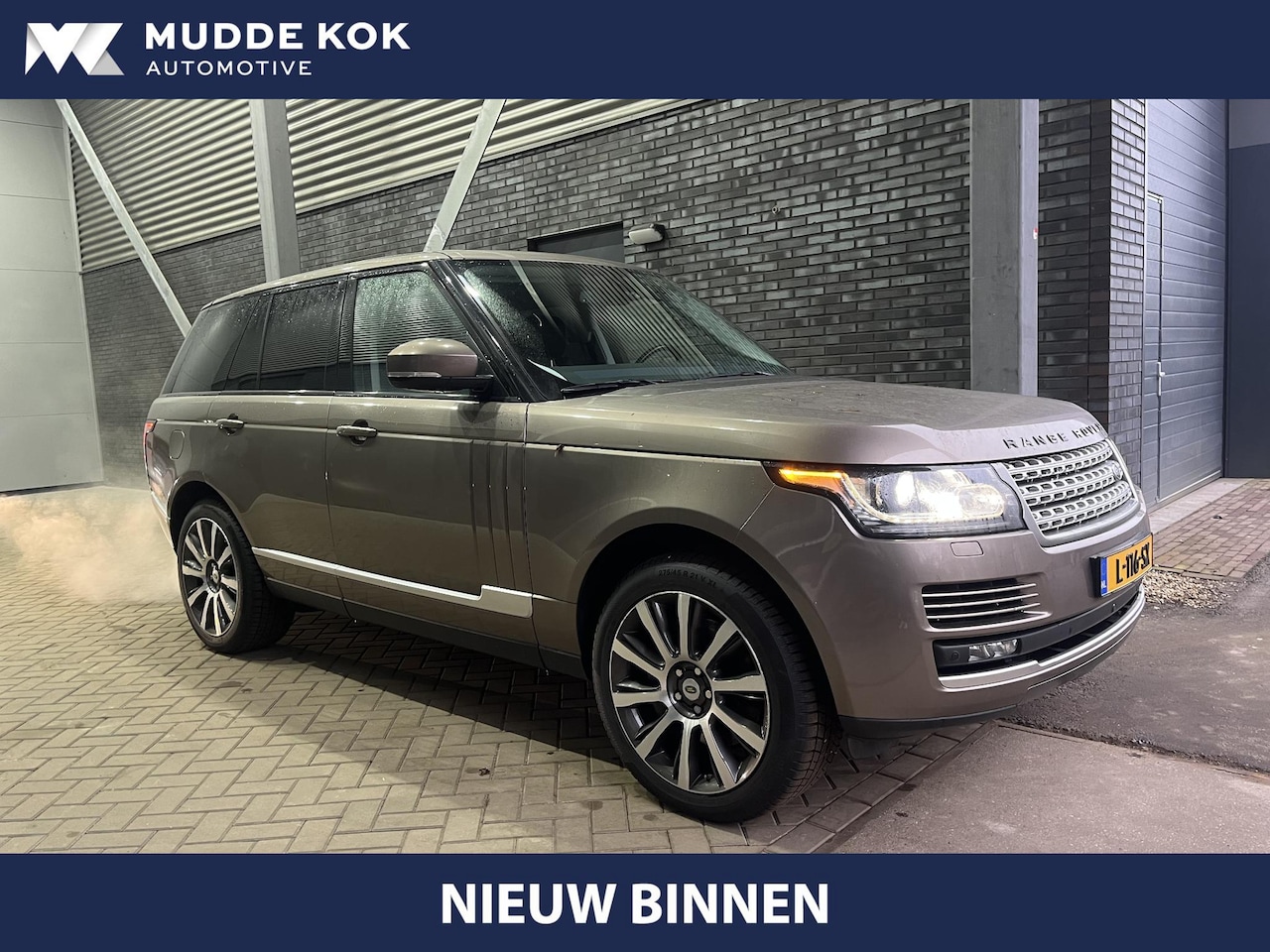 Land Rover Range Rover - 4.4 SDV8 Vogue | Vol-Leder | 21” | Meridian | Stoelkoeling + Verwarming | Trekhaak - AutoWereld.nl