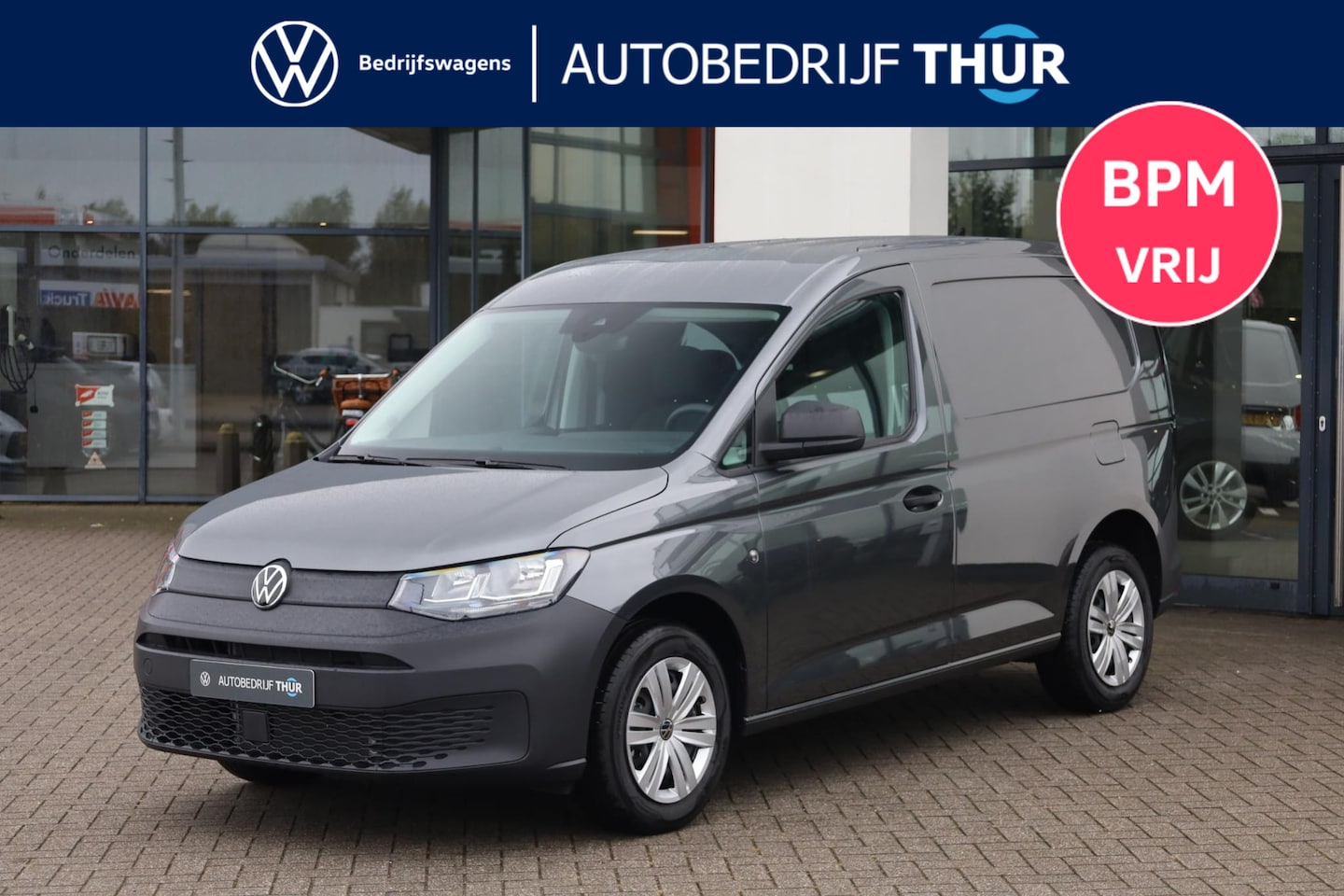 Volkswagen Caddy Cargo - 2.0 TDI Comfort 55kW met 75pk 6 versn. handgeschakeld, cruise control, stalen velgen 16", - AutoWereld.nl