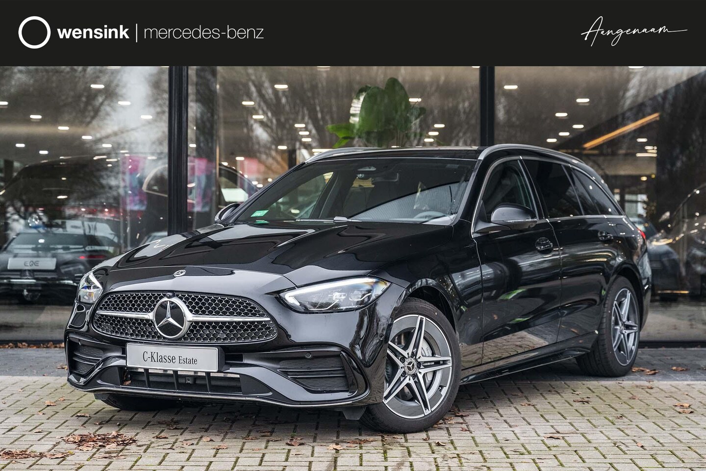 Mercedes-Benz C-klasse Estate - 300e Star Edition AMG Line | Sfeerverlichting | Stoelverwarming | 360 camera | Smartphone- - AutoWereld.nl