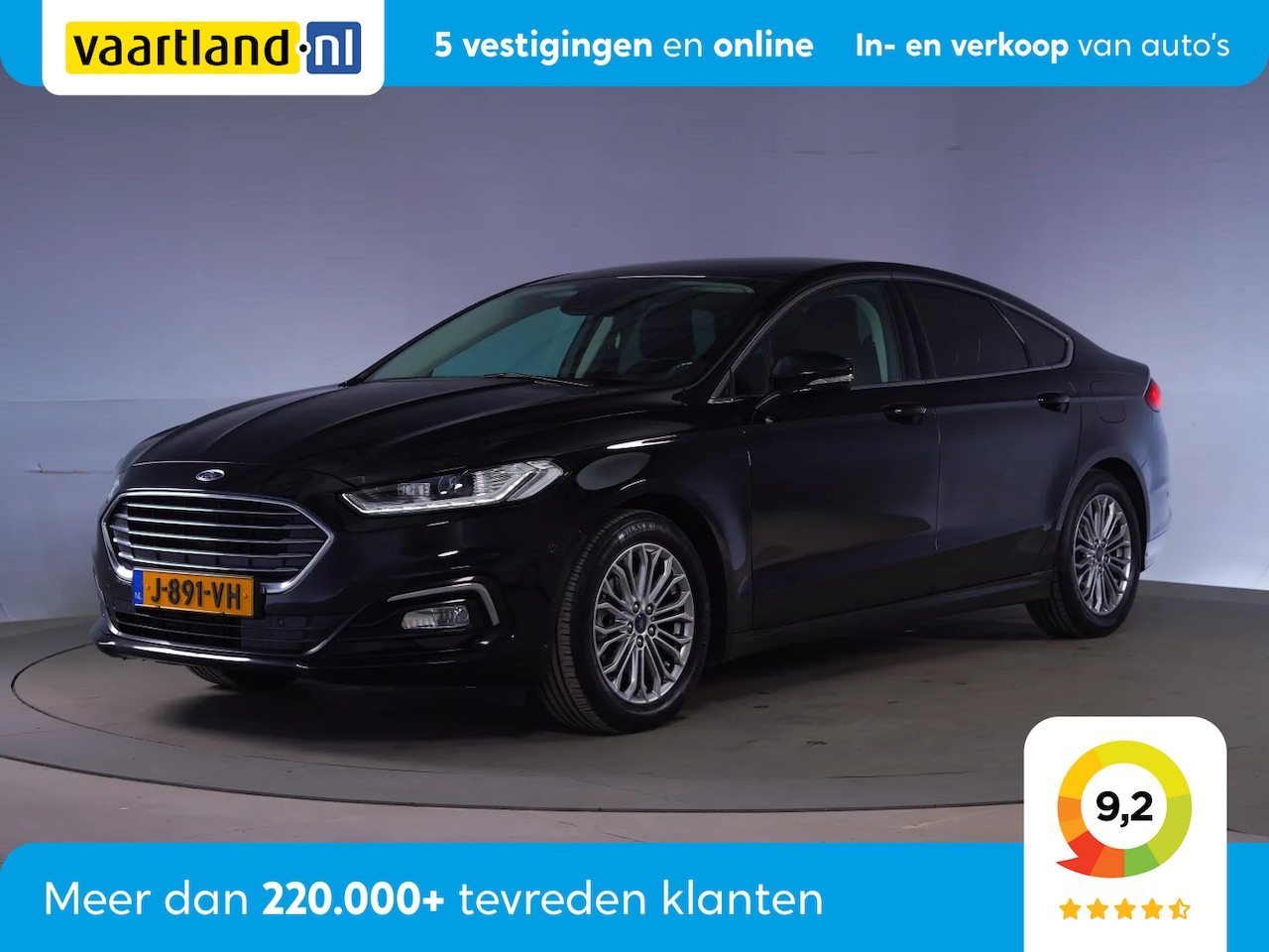 Ford Mondeo - 2.0 IVCT HEV Titanium Aut. [ LED Adapt.cruise Stoelverwarming ] - AutoWereld.nl