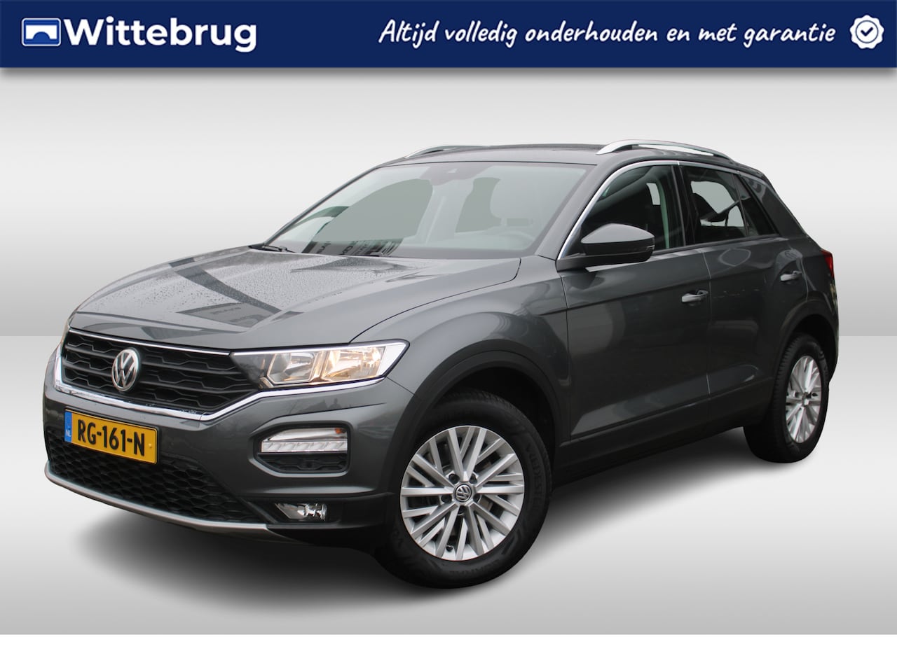 Volkswagen T-Roc - 1.0 TSI 115pk Style Clima airco / Parkeersensoren / Navigatie by APP / ACC cruise / Trekha - AutoWereld.nl