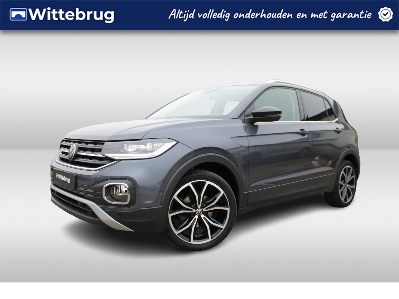 Volkswagen T-Cross - 1.0 TSI Style DSG Automaat Navigatie / Parkeersensoren / LED verlichting / App-connect - AutoWereld.nl