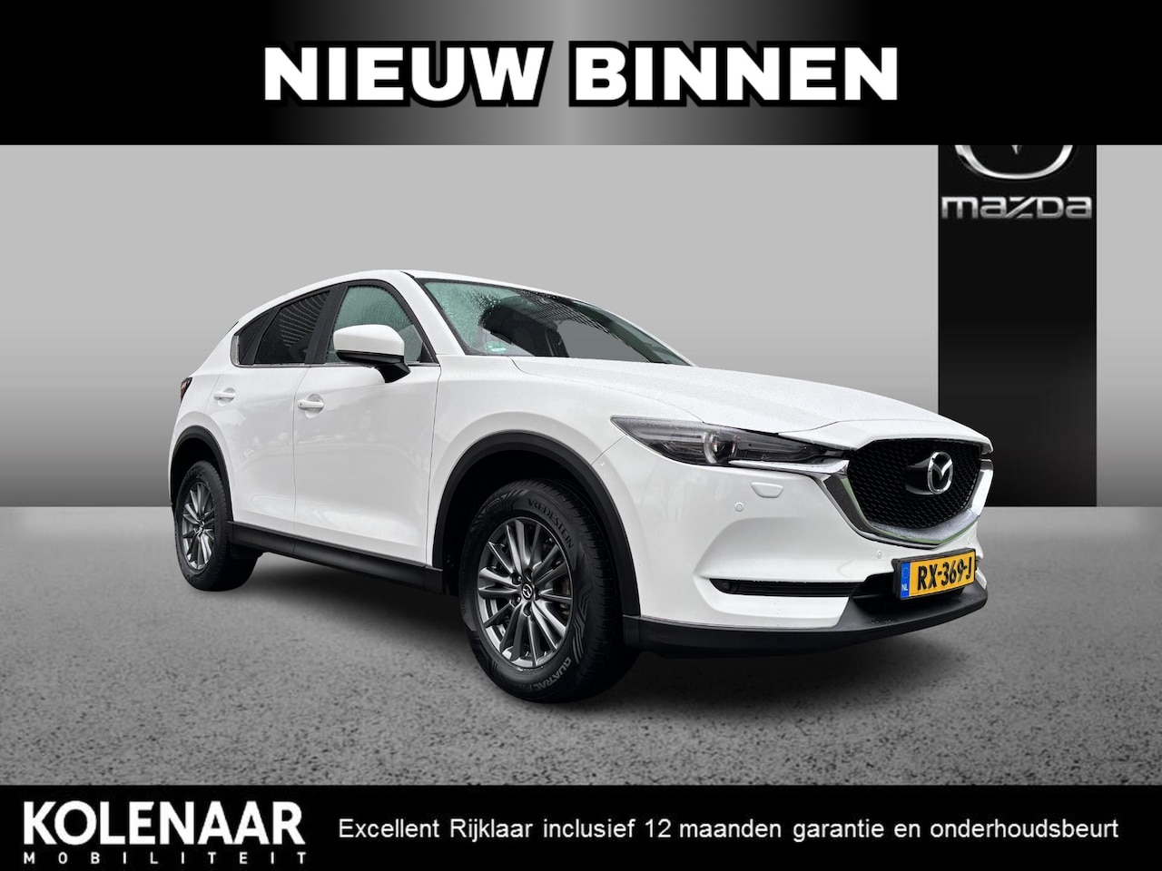 Mazda CX-5 - Automaat 2.0 Sky-G 165 Skylease GT /Dealeronderhouden/Trekhaak/Navi/ECC/Keyless/DAB/Leder - AutoWereld.nl