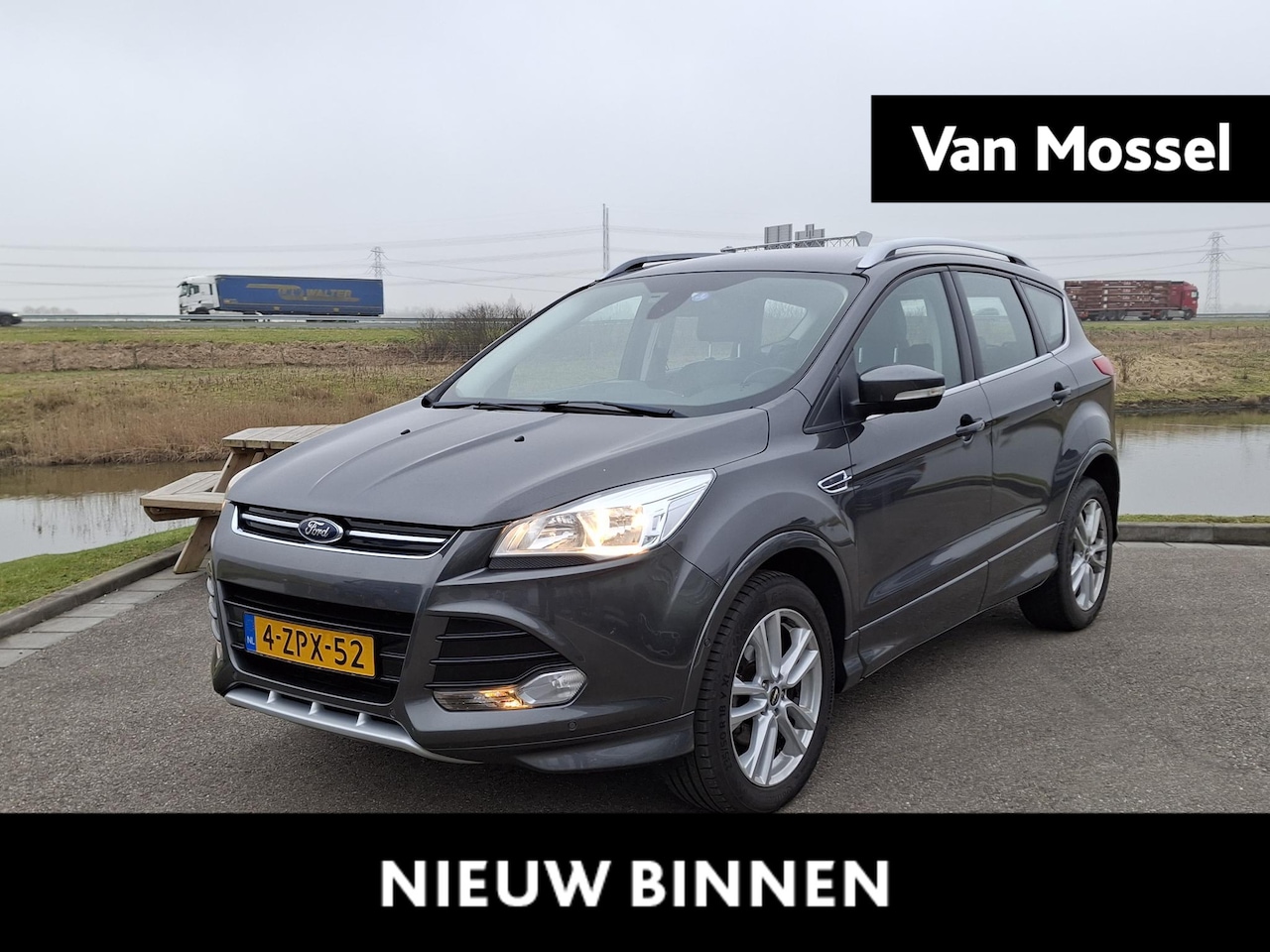 Ford Kuga - 1.5 Titanium Plus LMV | Parkeersensoren V/A | Elek. Kofferbak | Camera | 2000kg Trekgewich - AutoWereld.nl