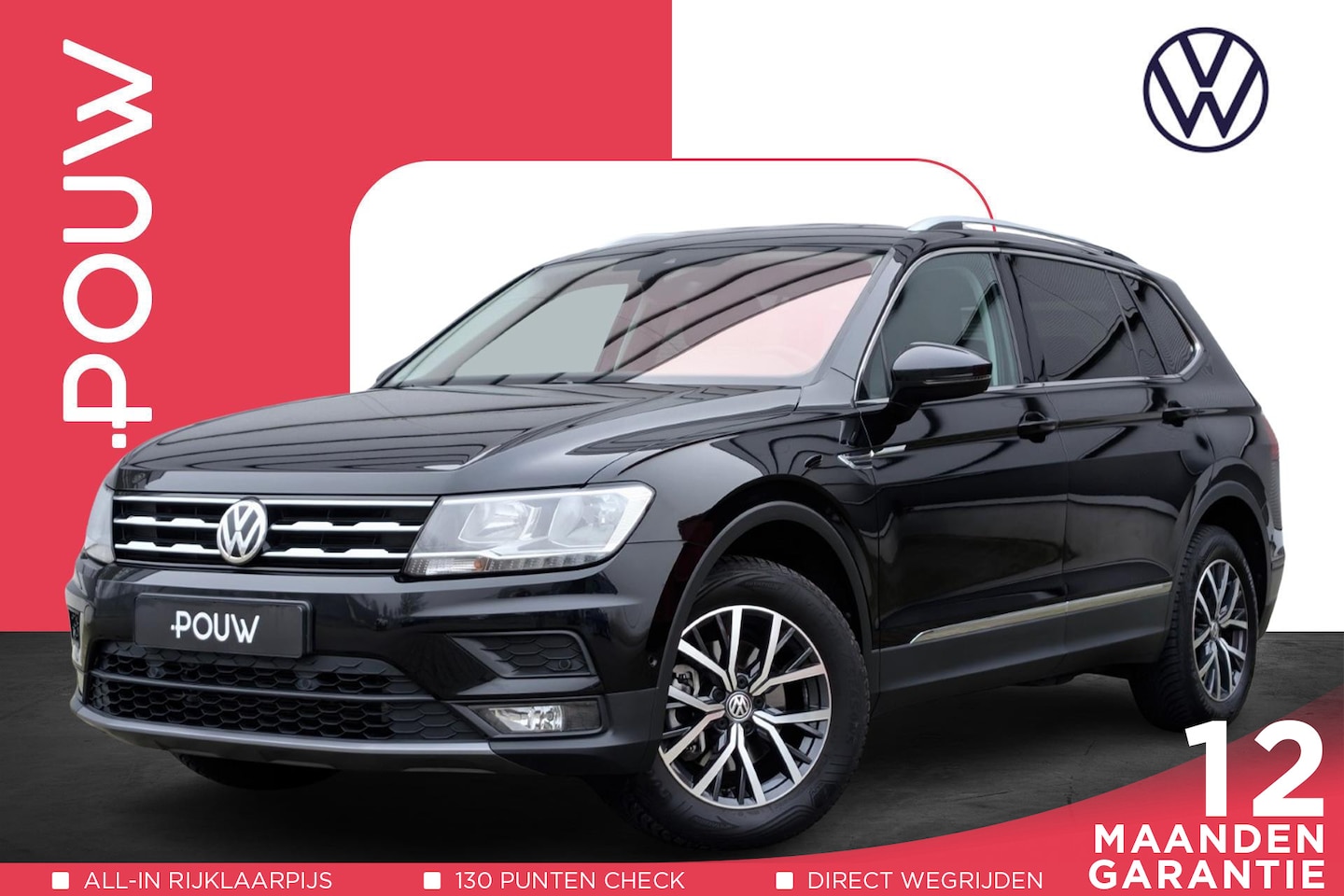 Volkswagen Tiguan Allspace - 2.0 TDI 150pk DSG Comfortline Business | Wegklapbare Trekhaak | Camera | Lage Kilometersta - AutoWereld.nl