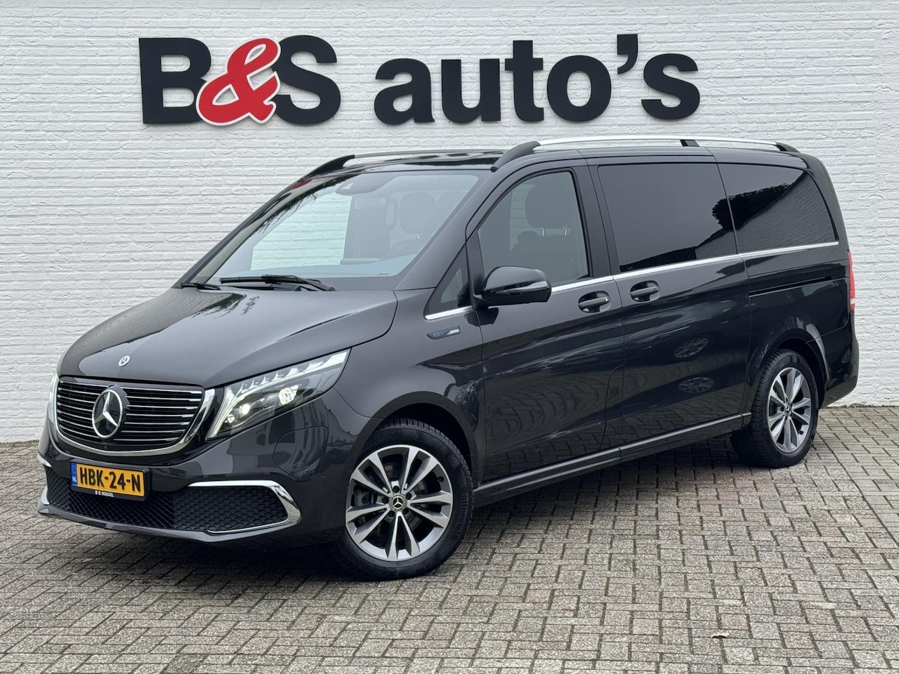 Mercedes-Benz EQV - 300 L2 Avantgarde Burmester Stoelkoeling Elektrische schuifdeuren Middenconsole - AutoWereld.nl