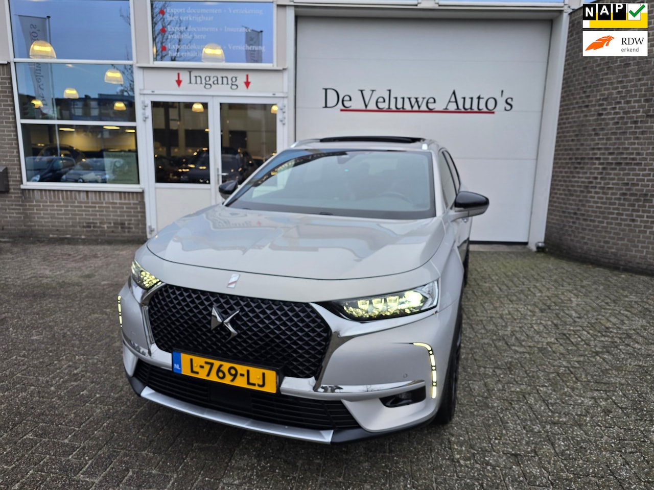 DS 7 Crossback - E-Tense 4x4 Grand Chic leder pano 1e eigenaar - AutoWereld.nl