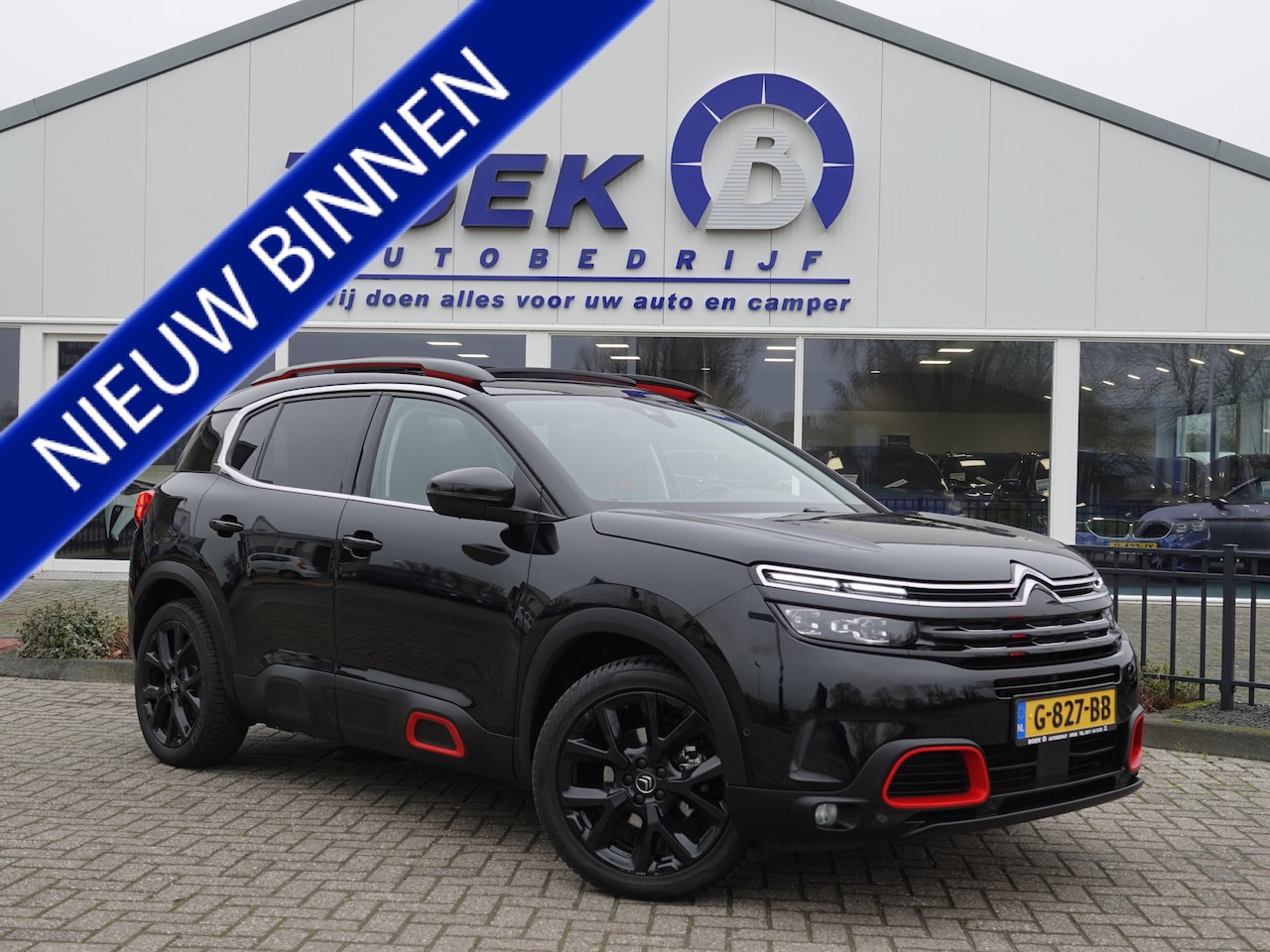 Citroën C5 Aircross - 1.6 PureTech 180PK Business Plus AUT. LEER | PANO | TREKH. | ADAPT. CRUISE | LED - AutoWereld.nl