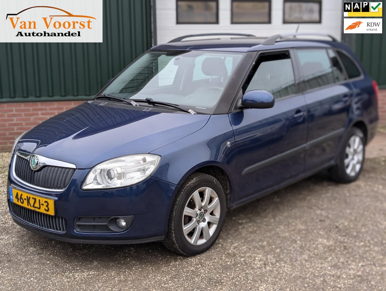 Skoda Fabia Combi - 1.4-16V station airco Super onderhoud !! - AutoWereld.nl