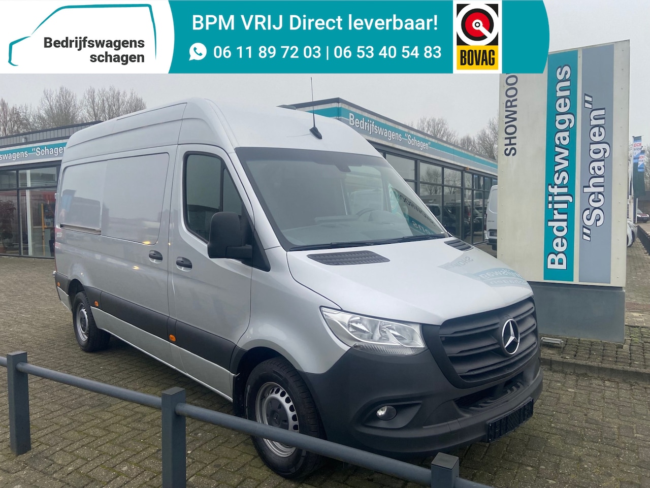 Mercedes-Benz Sprinter - 319 3.0 CDI V6 L2H2 Euro 6 | Zeer netjes | 2x Gev. Stoel | Standkachel | Mbux 7 - AutoWereld.nl