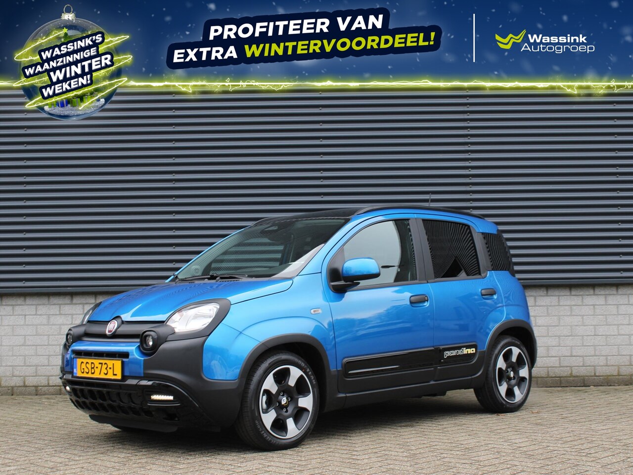 Fiat Panda - Pandina 70 pk I Bi-Color Pack I Cruise Control I Touchscreen met Apple Carplay & Android A - AutoWereld.nl