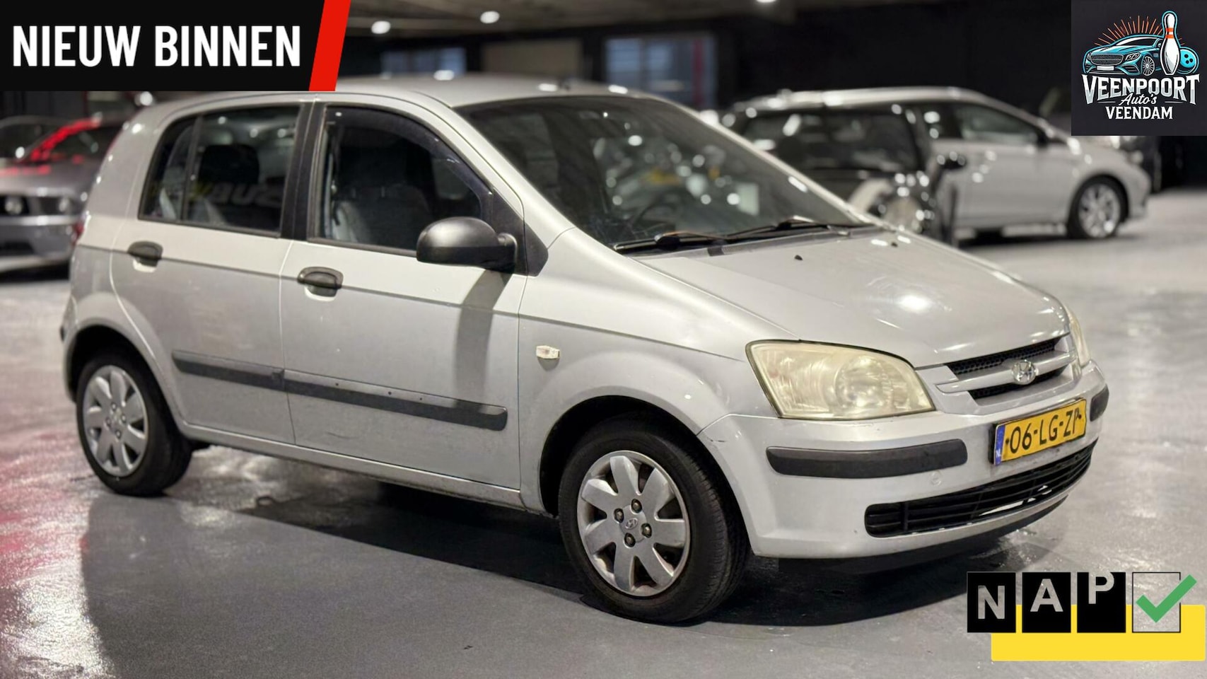 Hyundai Getz - 1.3i GL NIEUWE APK 99.000kms - AutoWereld.nl