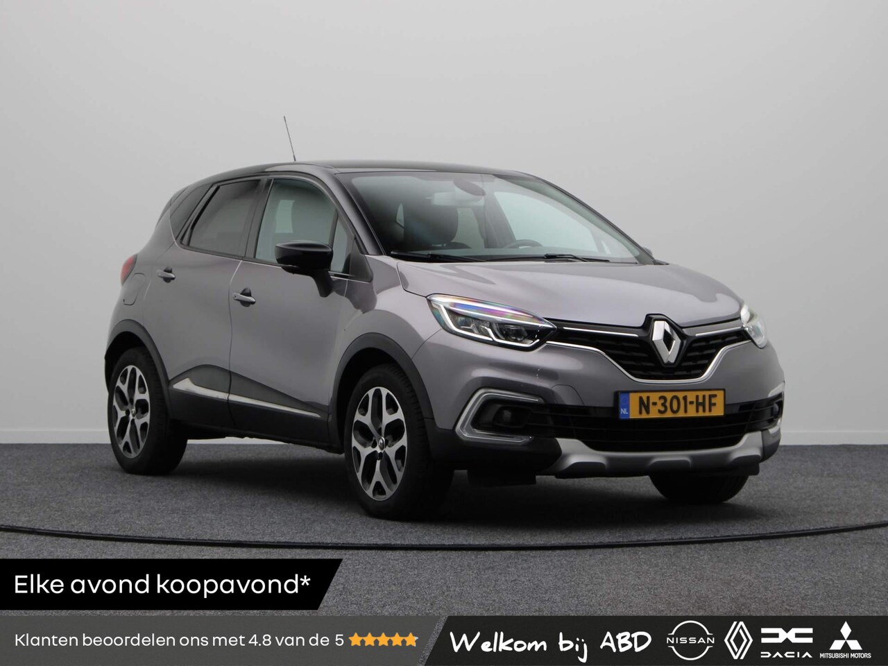 Renault Captur - TCe 90pk Intens | Navi | Clima | Cruise | Led Koplampen | Half Leder - AutoWereld.nl