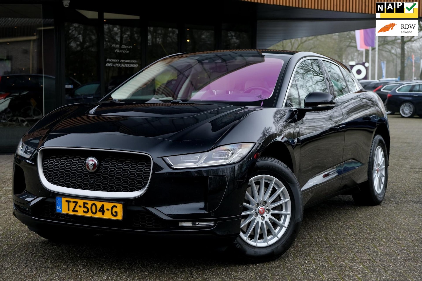 Jaguar I-PACE - EV400 First Edition 90 kWh/Nieuw accupakket/ACC/Pano/HUD/Winterpakket/Stoelventilatie/SoH9 - AutoWereld.nl