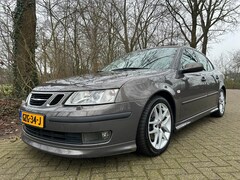 Saab 9-3 Sport Sedan - 2.0 T Aero 2007 Grijs Xenon Bose Navi Schuifdak