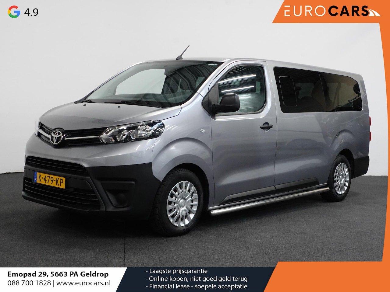 Toyota ProAce Shuttle - 1.5 D-4D Navigator Long |9 Persoons | Navigatie | Parkeersensoren | Carplay | Cruise Contr - AutoWereld.nl