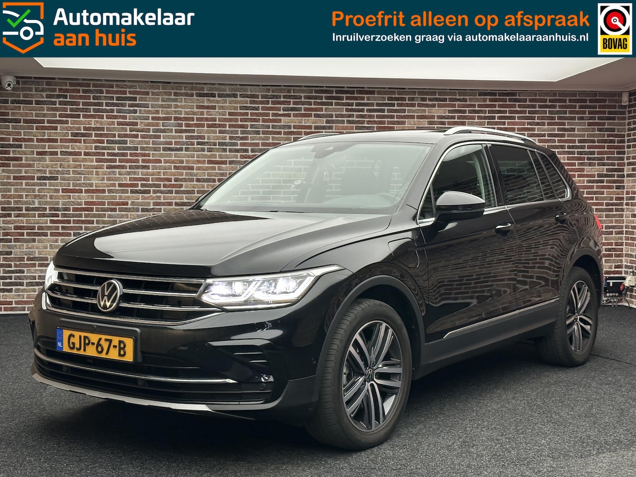 Volkswagen Tiguan - 1.4 TSI eHybrid Business | IQ Light| Dak| 360'| - AutoWereld.nl