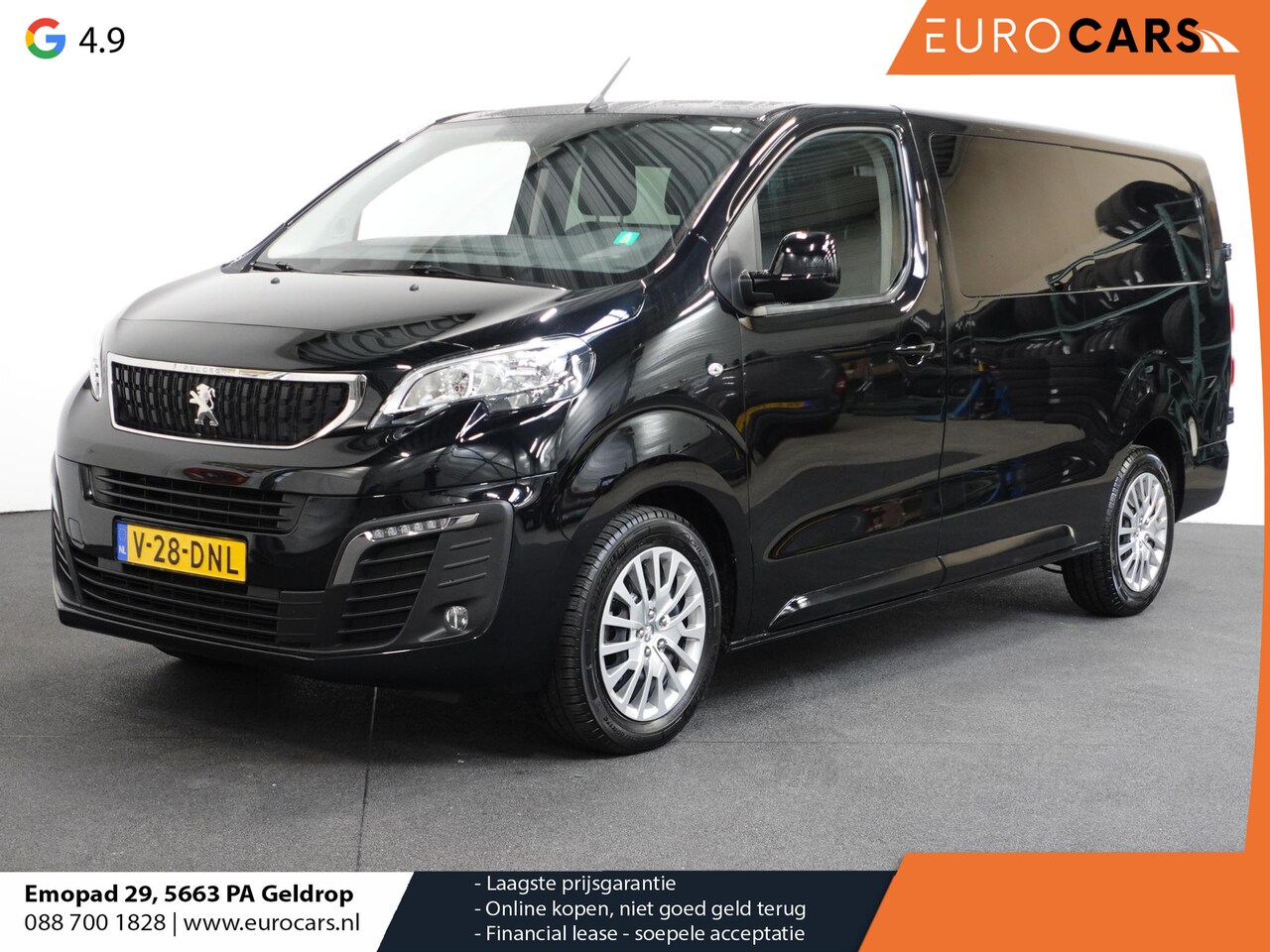 Peugeot Expert - 2.0 BlueHDI 180 Long Premium Dubbele Cabine Automaat Airco Navigatie Bluetooth Look pakket - AutoWereld.nl