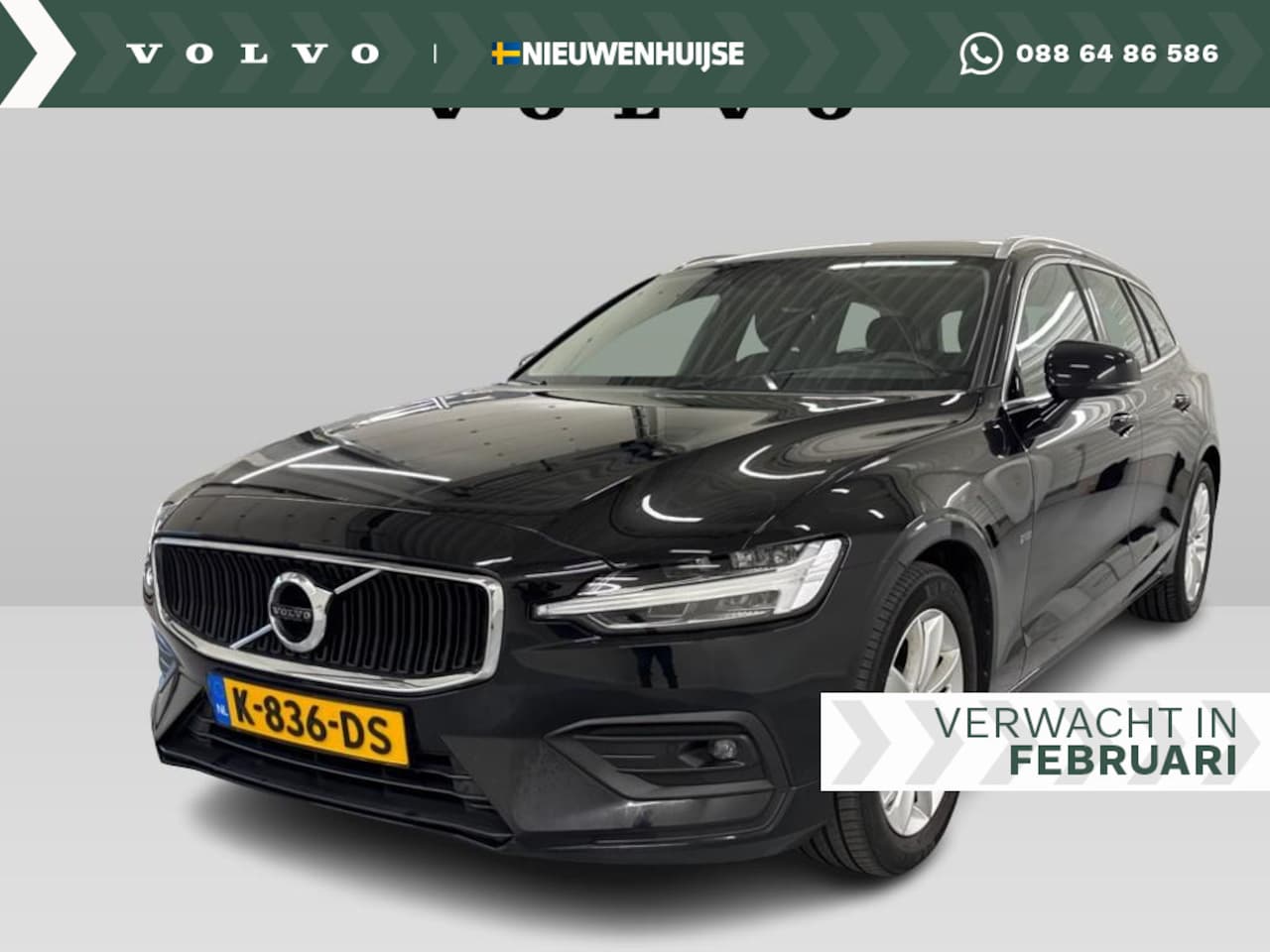 Volvo V60 - 2.0 B3 Business Pro | Adaptieve Cruise | Trekhaak | Dodehoek assistent | Climate Control | - AutoWereld.nl