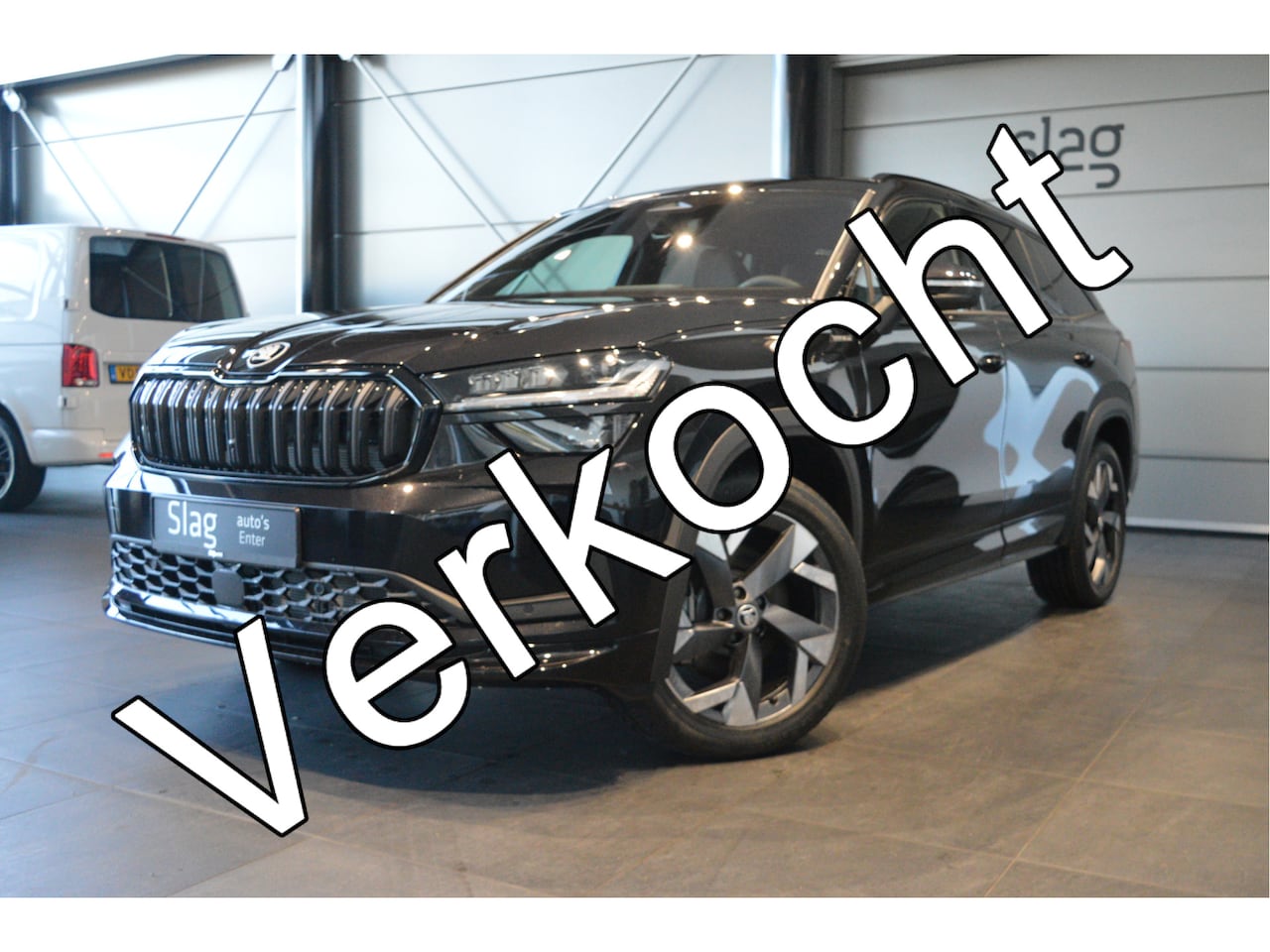 Skoda Kodiaq - 1.5 TSI PHEV Sportline navi camera trekhaak keyless 19 inch !! - AutoWereld.nl