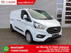 Ford Transit Custom - 300 2.0 TDCI 130 pk Aut. L2 2x Schuifdeur/ Standkachel/ Stoelverw./ Carplay/ Cruise/ PDC V