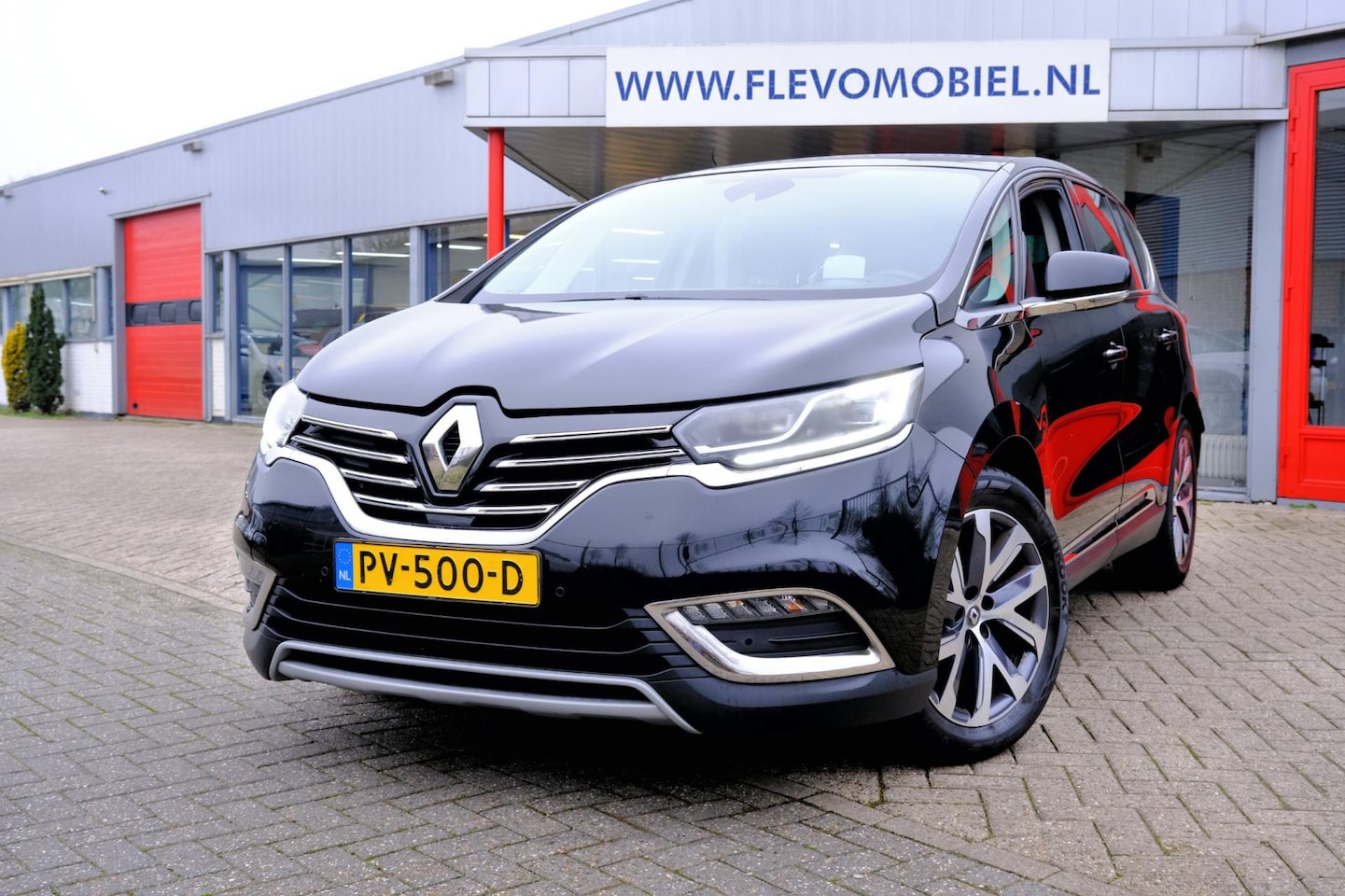 Renault Espace - 1.6 TCe 200pk Dynamique 7-pers Aut. Pano|Half Leder|Navi|Clima|ParkAssist|HUD|Enz! - AutoWereld.nl