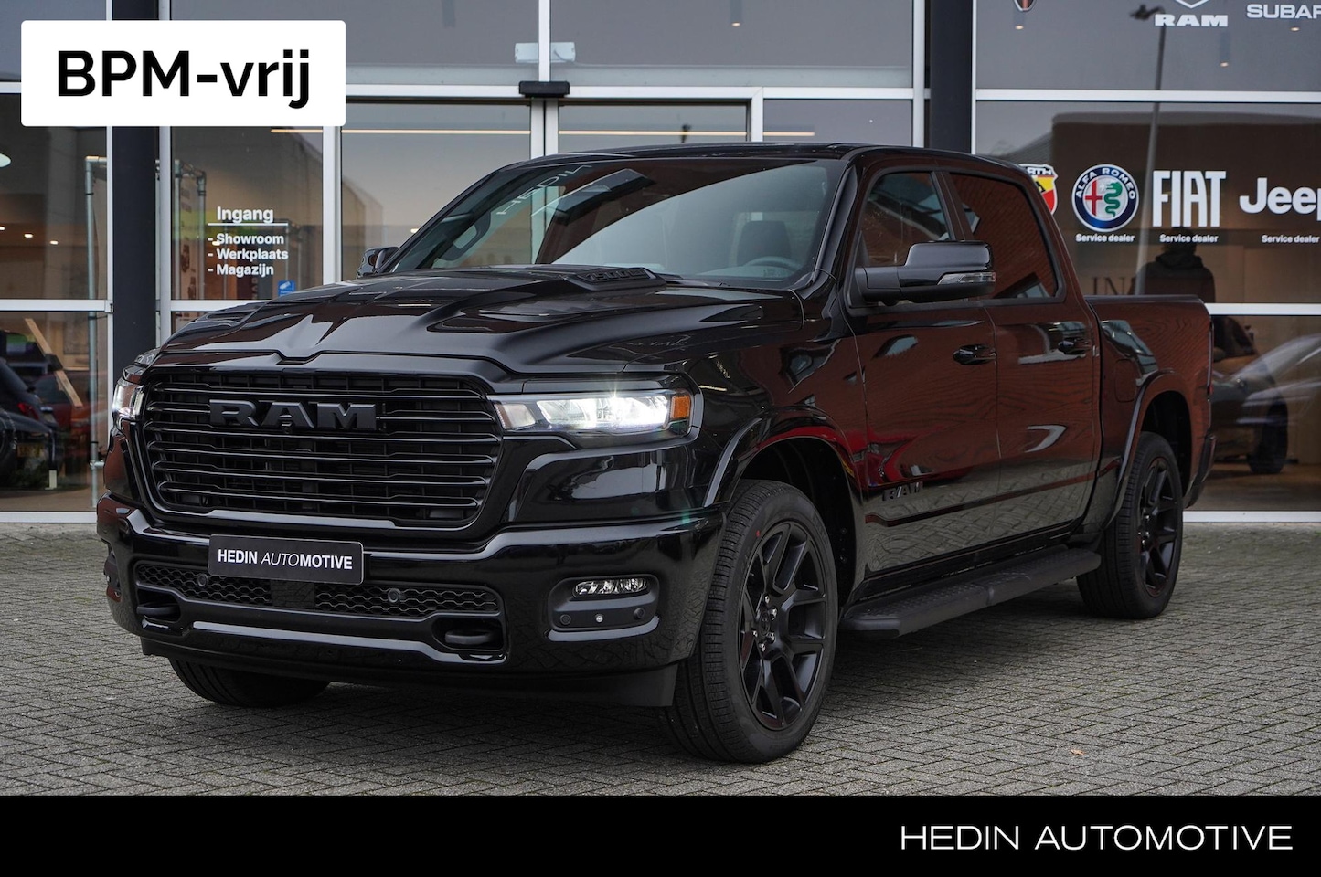 Dodge Ram 1500 - 3.0L 6-Cilinder Laramie Night BPM VRIJ! | 14,4 scherm + 10.2 inch passagiersscherm | Incl. - AutoWereld.nl