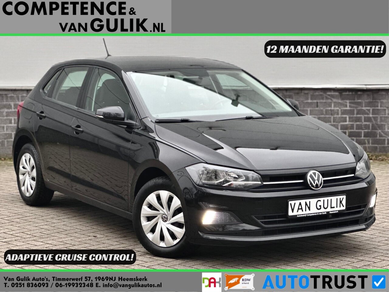 Volkswagen Polo - 1.0 TSI Comfortline | ACC | Carplay | 12 Mnd garantie! | - AutoWereld.nl