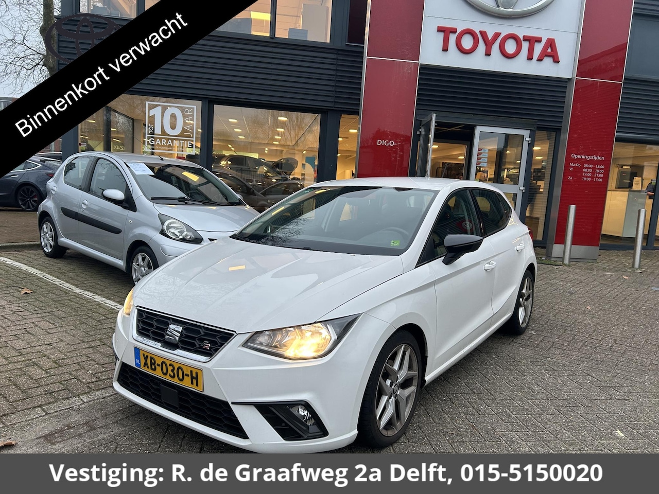 Seat Ibiza - 1.0 TSI FR Business Intense | Apple Carplay & Android auto | Parkeersensoren Voor/Achter | - AutoWereld.nl