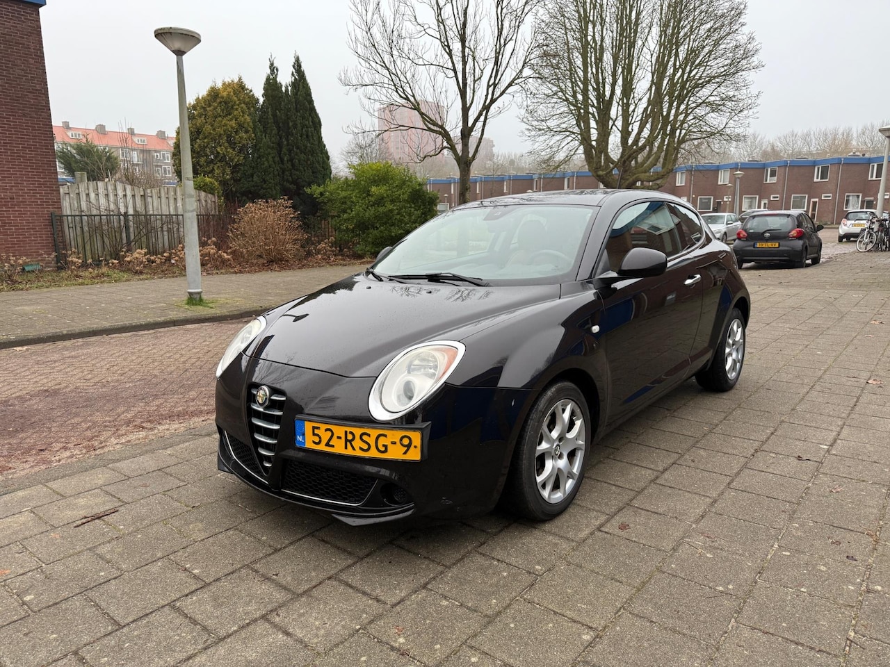 Alfa Romeo MiTo - 1.3 JTDm ECO Nero Metallic Brown Leather Euro 5 - AutoWereld.nl