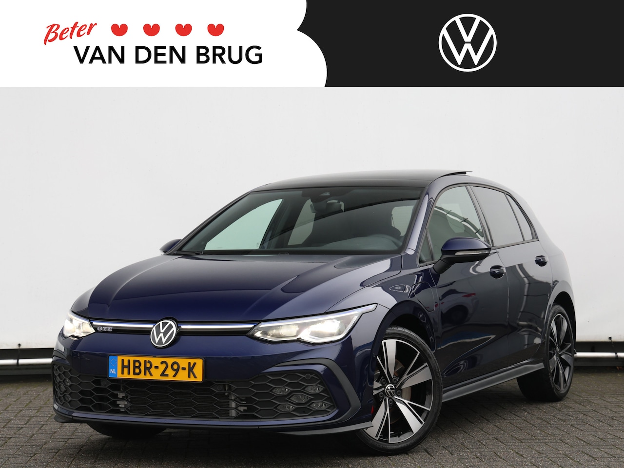 Volkswagen Golf - 1.4 eHybrid GTE 245pk DSG | LED Matrix IQ | Panoramadak | LED Mistlampen | Side Assist | A - AutoWereld.nl