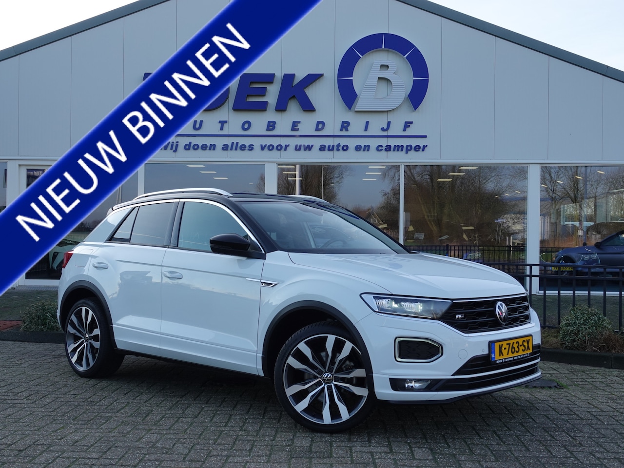 Volkswagen T-Roc - 1.5 TSI Sport AUT 2x R-LINE VIRTUAL | LED | TWO-TONE | ECC | ACC | BEATS - AutoWereld.nl