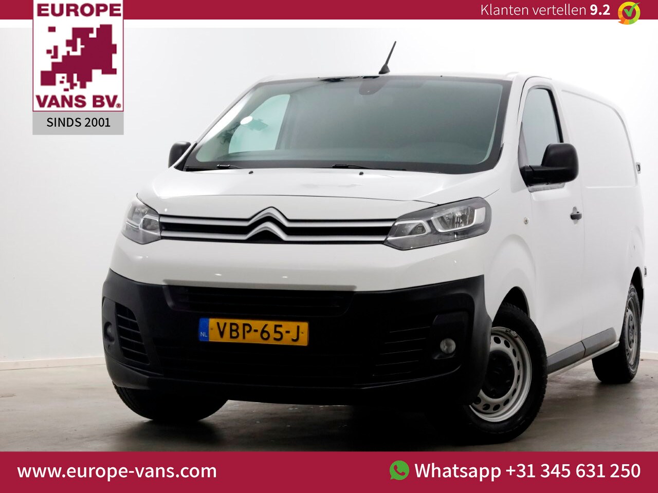 Citroën Jumpy - 1.6 BlueHDI E6 M Club Airco/Navi 08-2019 - AutoWereld.nl