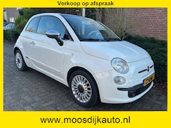 Fiat 500 - 1.2 Lounge Automaat/ Orig NL Auto/ airco/ schuif-kantel dak/ met NAP / Nw-APK/ Verkoop all