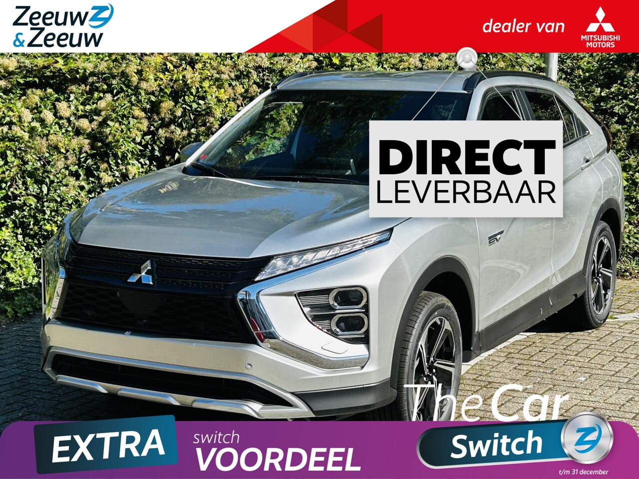 Mitsubishi Eclipse Cross - 2.4 PHEV Intense+ | € 8000,- VOORRAAD KORTING | op = op  AUTOMAAT | APPLE/ANDROID AUTO  | - AutoWereld.nl