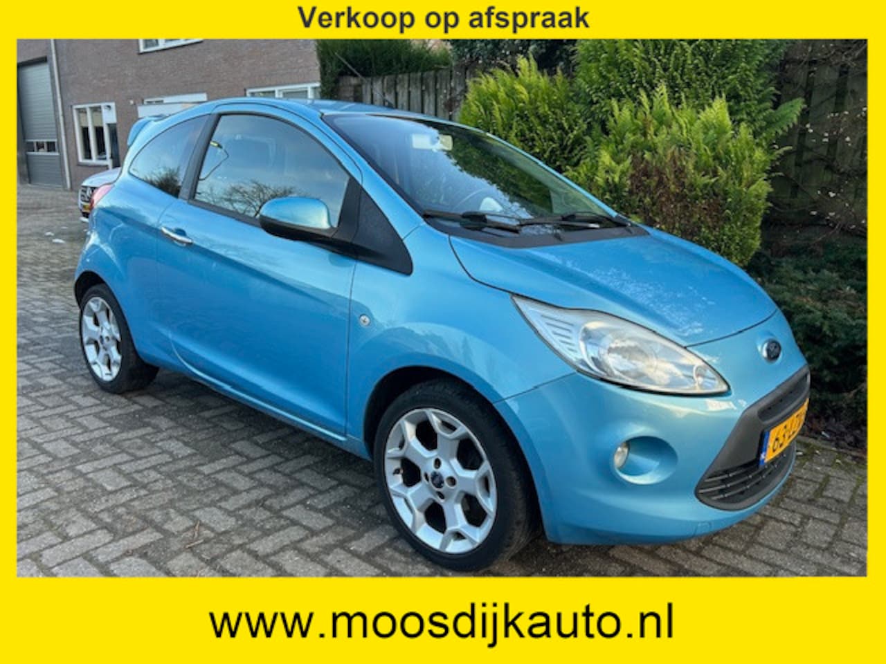 Ford Ka - 1.2 Titanium X 1e eig/ Airco/ Orig NL auto/ lm velgen/ a. spoyler/ met NAP/ Nw-APK/ Verkoo - AutoWereld.nl