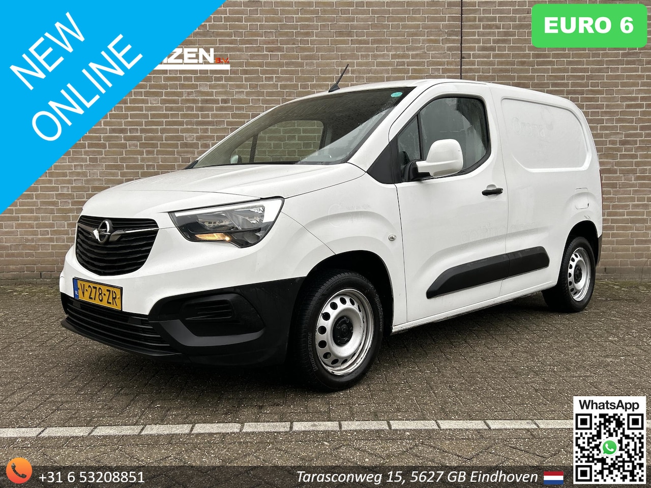 Opel Combo - 1.6D L1H1 Edition | € 4.950,- NETTO! | Euro 6 | Cruise | Airco | Navi | PDC | - AutoWereld.nl