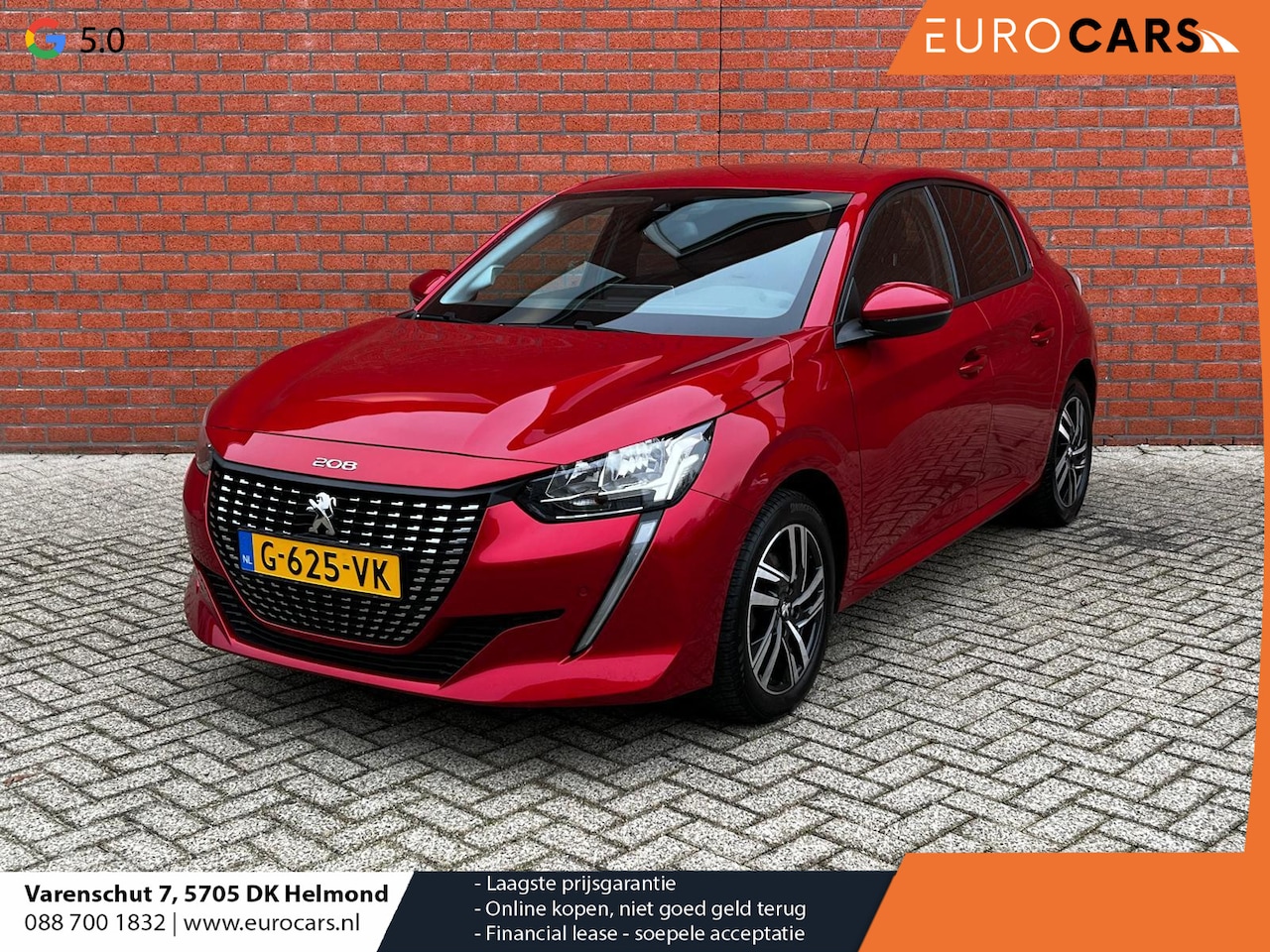 Peugeot 208 - 1.2 PureTech 100pk Turbo Blue Lease Allure Peugeot 208 1.2 PureTech Blue Lease Allure Airc - AutoWereld.nl