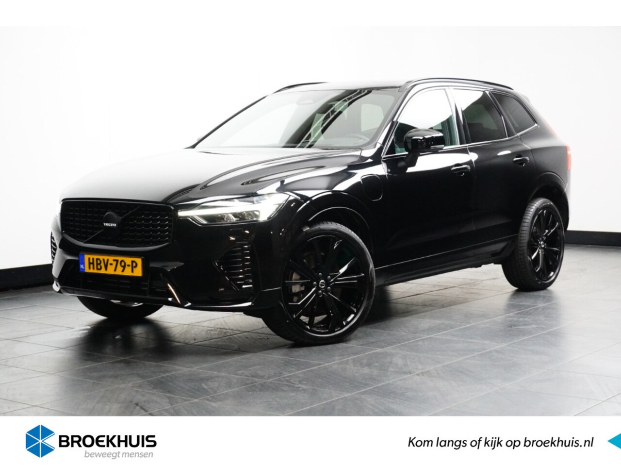 Volvo XC60 - T8 455PK AWD Ultra Black Edition | HUD | HK Audio | Leder dash | Adapt LED | Getint Glas - AutoWereld.nl