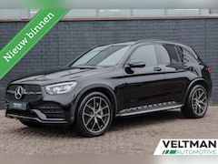 Mercedes-Benz GLC-klasse - 300e 4MATIC AMG LINE PANO TREKHAAK LUCHTVERING CARBON 20INCH