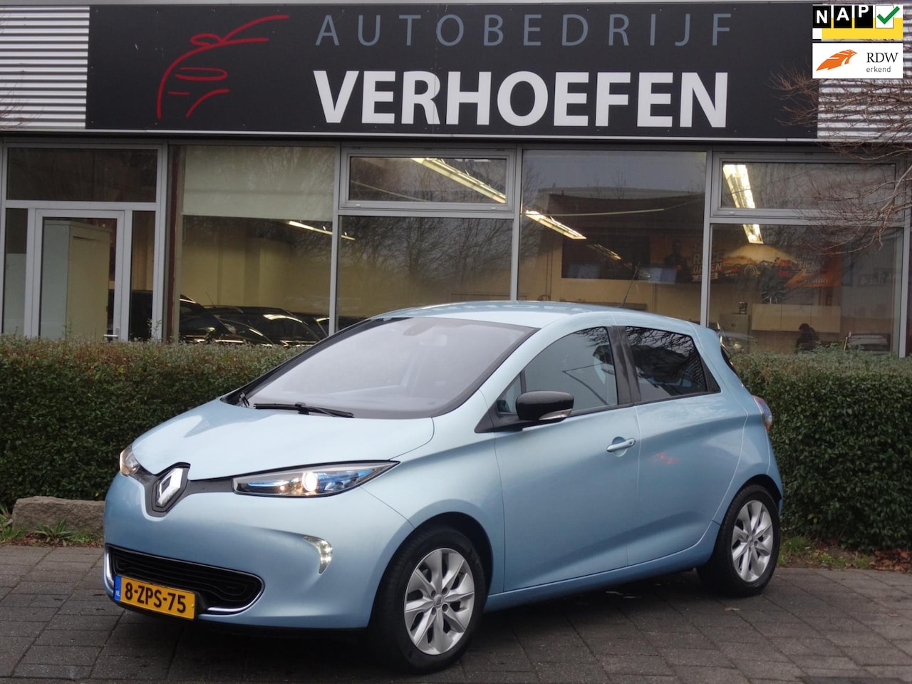 Renault Zoe - Q210 Zen Quickcharge 22 kWh (ex Accu) - CRUISE / CLIMATE CONTR - PARK CAMERA / SENSOR !! - - AutoWereld.nl