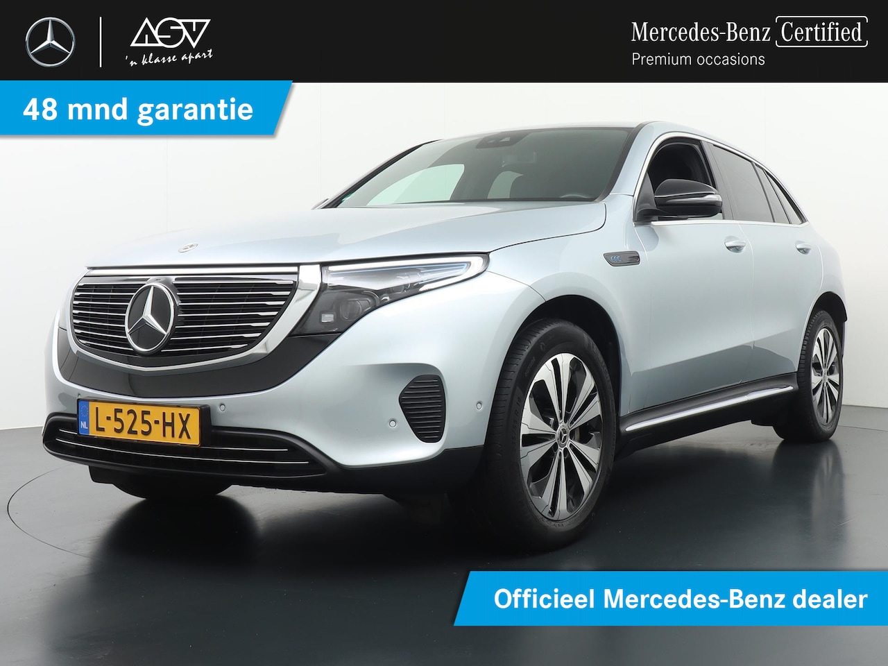 Mercedes-Benz EQC - 400 4MATIC Business Solution 80 kWh Accu | 11 kWH DC laden | Achteruitrij Camera | Sfeerve - AutoWereld.nl