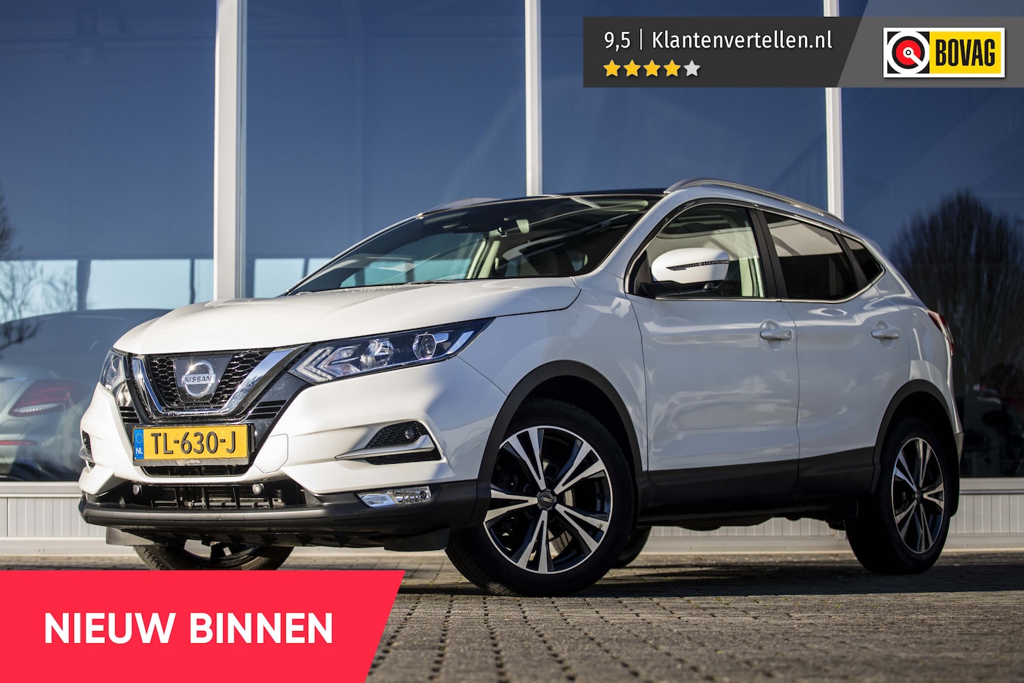 Nissan Qashqai - 1.2 N-Connecta | Automaat | Pano | Trekhaak | NL Auto - AutoWereld.nl