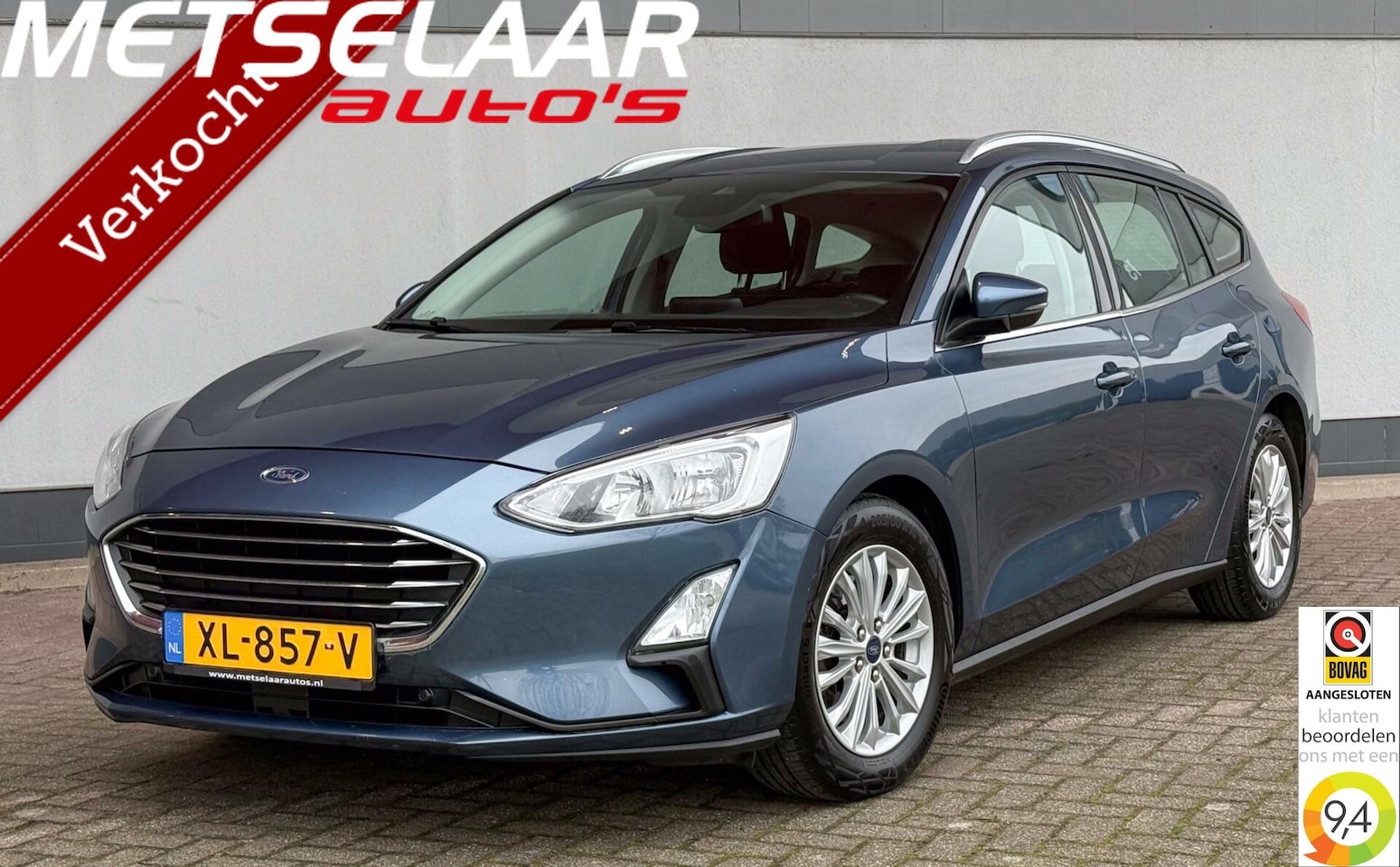 Ford Focus Wagon - 1.0 EcoBoost Titanium automaat - AutoWereld.nl