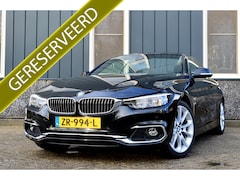 BMW 4-serie Cabrio - 420i High Executive Rijklaarprijs-Garantie Leder Led Stuur/nek verwarming Rondom zicht Cam