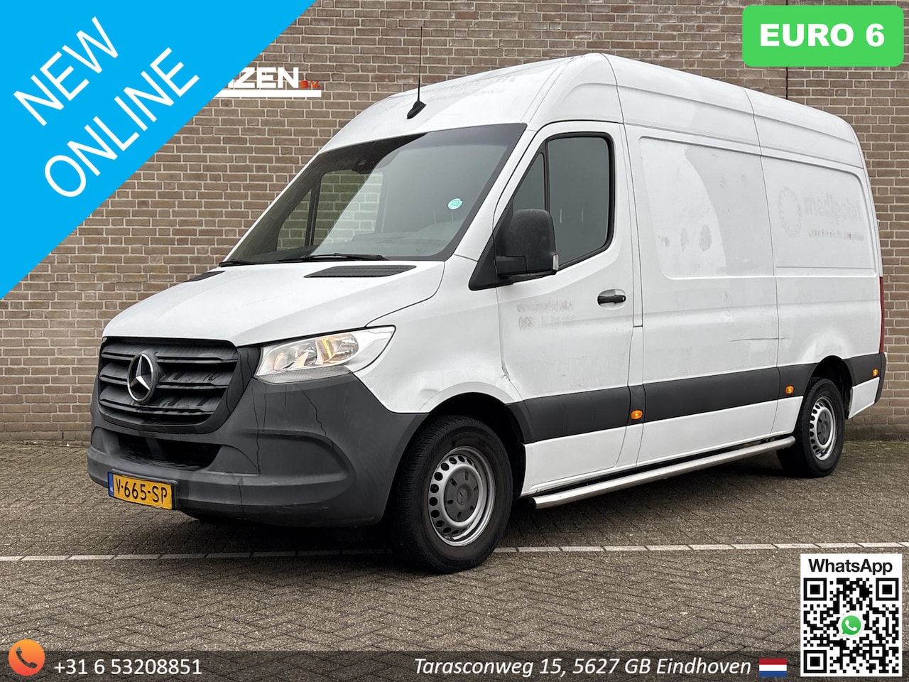 Mercedes-Benz Sprinter - 311 2.2 CDI L2H2 EURO VI-D | € 15.450,- NETTO! | Euro 6 | Oprij plaat | Kasten Inbouw | Cl - AutoWereld.nl