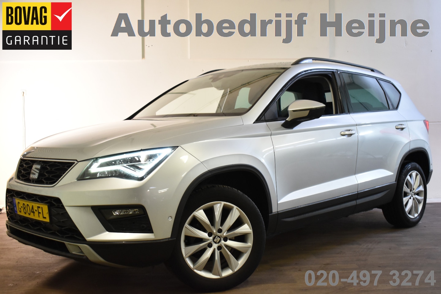 Seat Ateca - 1.5 TSI 150PK STYLE BUSINESS INTENSE LED/NAVI/CAMERA/CARPLAY - AutoWereld.nl