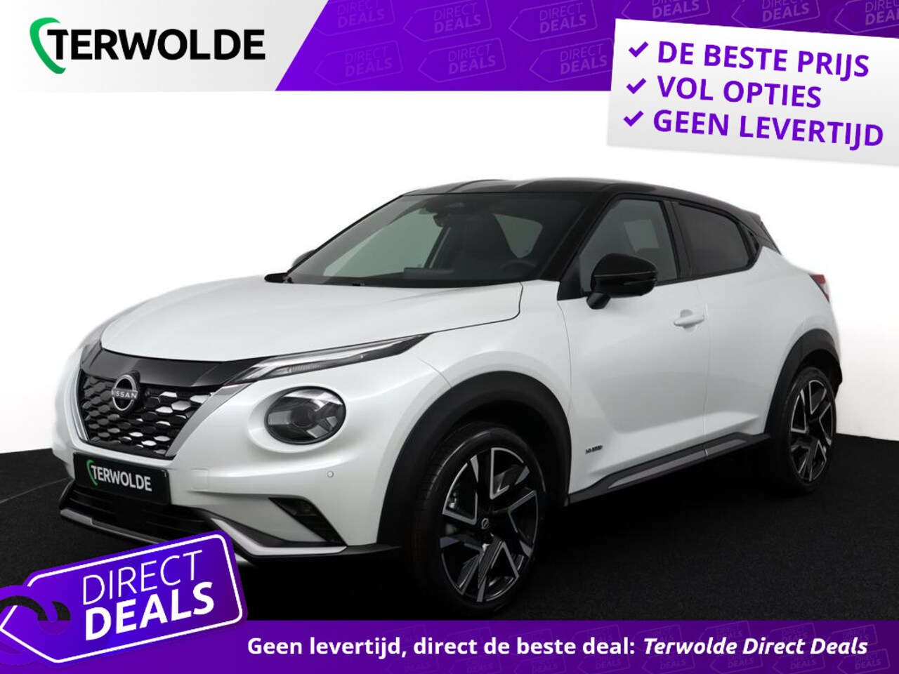 Nissan Juke - 1.6 Hybrid N-Design | €6000 korting! | Rondomzicht camera | Cold-Pack | Navigatie | Adapti - AutoWereld.nl