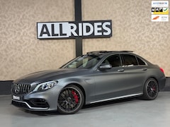 Mercedes-Benz C-klasse - AMG 63 S | carbon | 360 camera | stoel-verwarming/verkoeling | pano | keyless | ACC