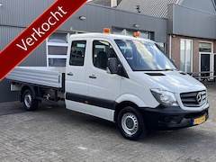 Mercedes-Benz Sprinter - 314 2.2 CDI 432 DC Airco Cruise controle Trekhaak 3500kg trekgewicht 6-Persoons open laadb